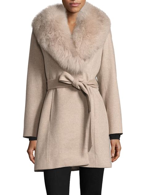 cashmere fur jacket